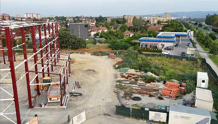Snimanje Dronom Gradiliste Novi Sad